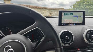 L'application Google Maps sur Android pour servir de GPS en voiture.