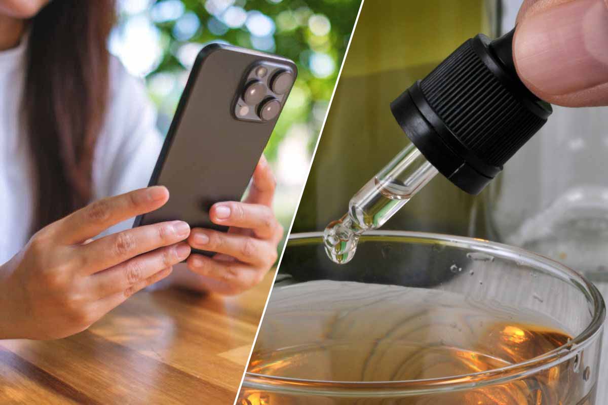 Un smartphone capable de détecter certaines substances chimiques.