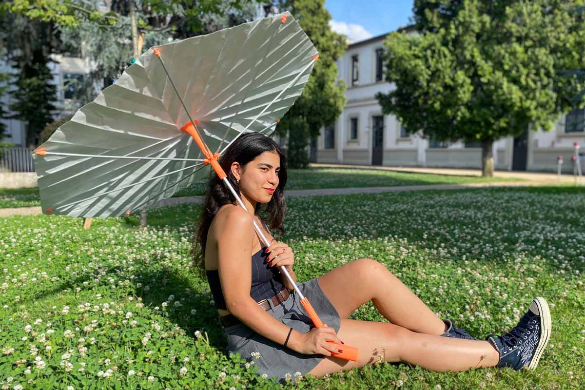 Un superbe parapluie qui s'ouvre comme le Starshade de la Nasa.