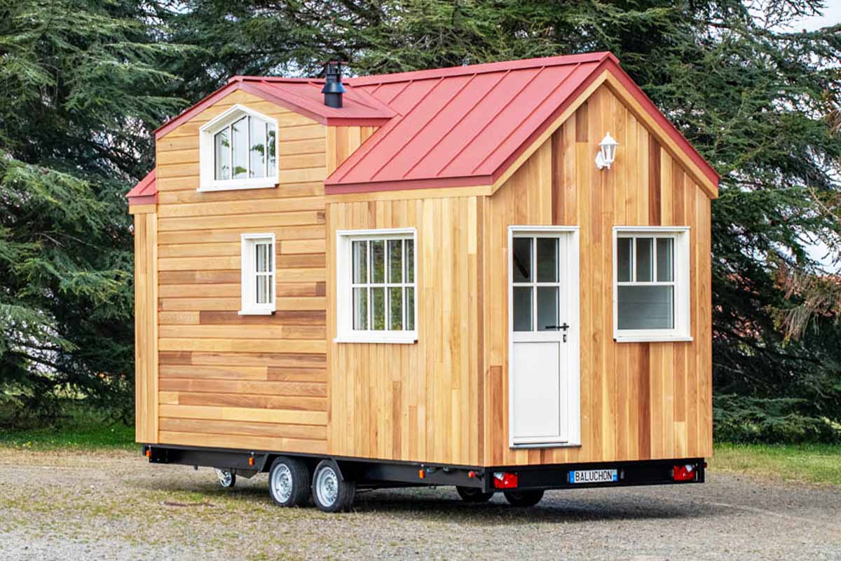 Le dernier modèle de chez Baluchon, la tiny house Hytta.