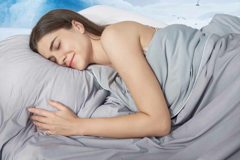 Une couette rafraichissante pour améliorer votre sommeil.