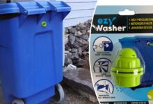 Ezywasher permet de faciliter le nettoyage des containers à poubelles.