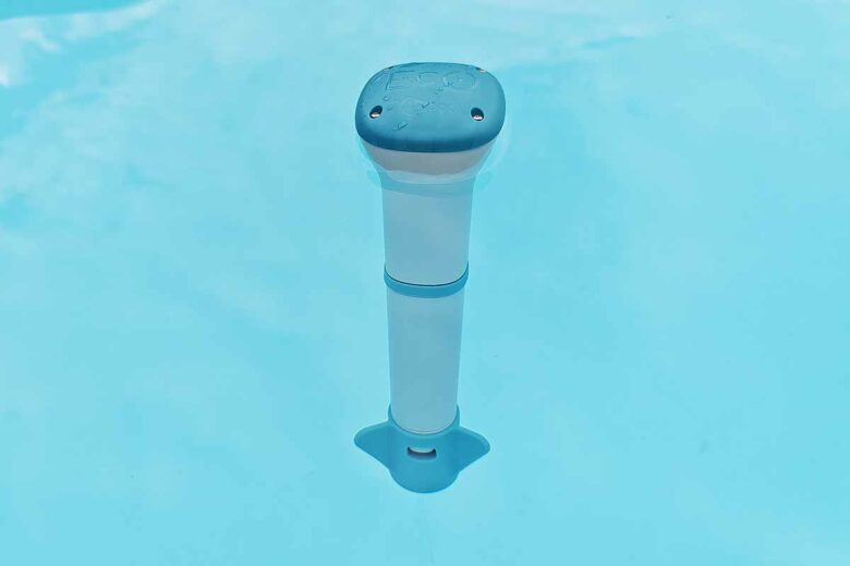 Cette sonde vous indique la quantité exacte de produits à utiliser pour votre piscine.