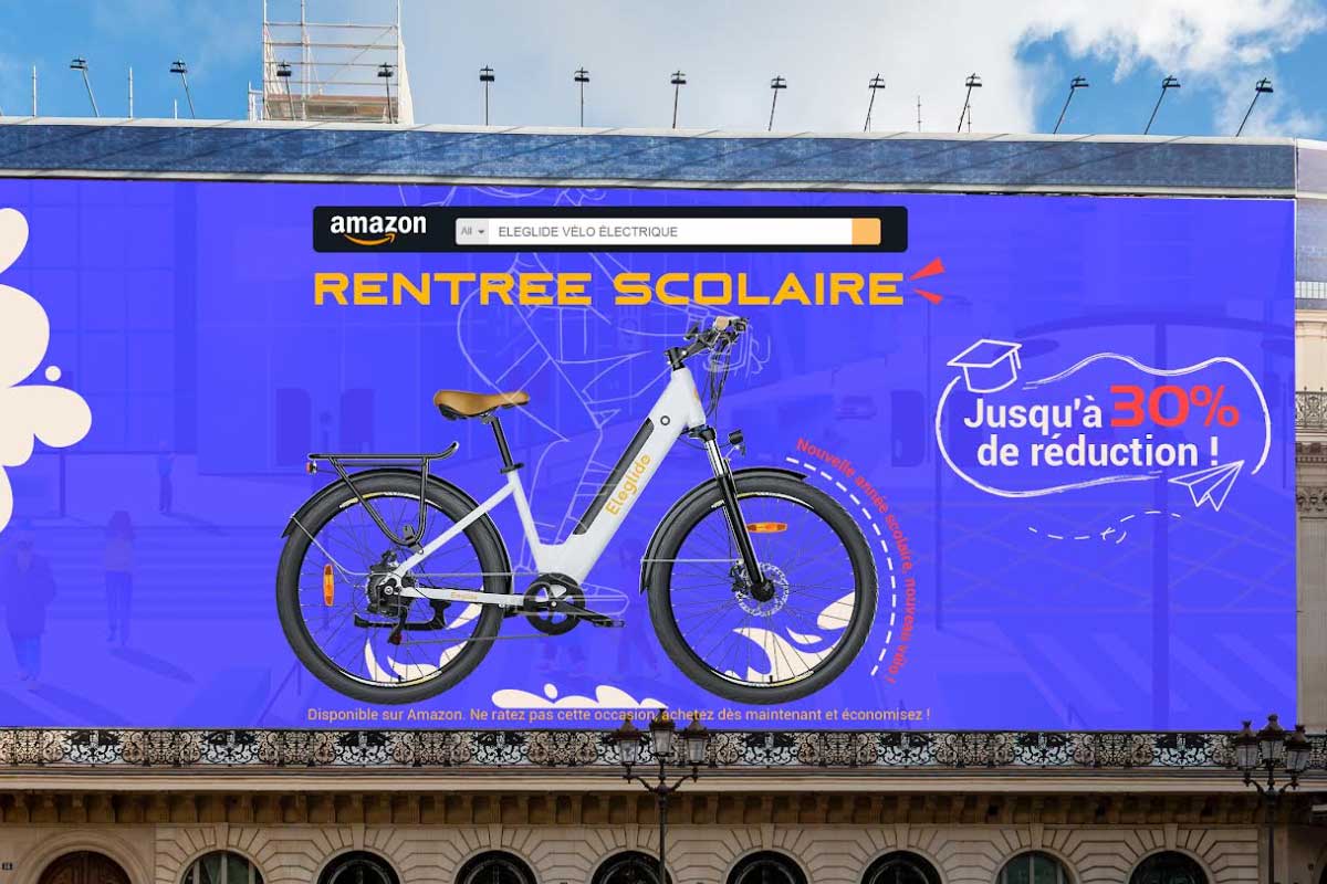 Eleglide lance 4 promotions complètement folles sur ses vélos électriques.