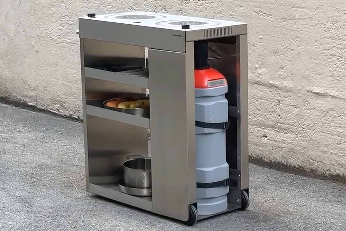 La cuisinière à hydrogène HydrogenCooker.