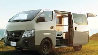 Nissan dévoile son dernier modèle de camping car, le Caravan MyRoom.