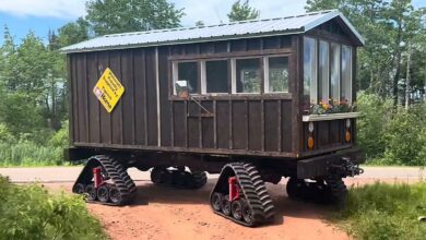 Rubitracks dévoile une étonnante Tiny House montée sur chenilles.