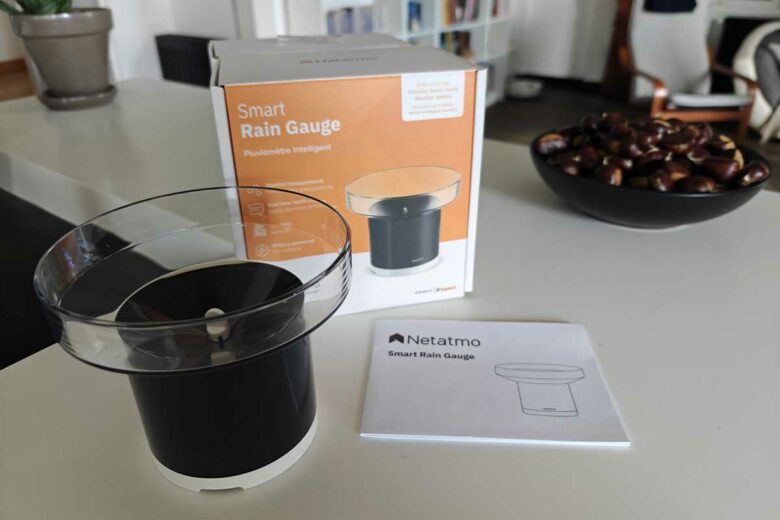 Netatmo Pluviomètre connecté sans-fil pour la Station Météo Netatmo