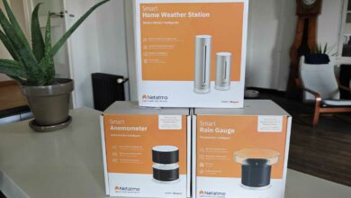 Le pack météo Netatmo.