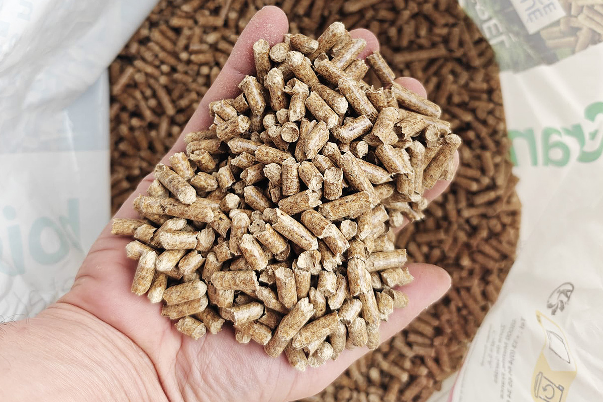 Les pellets de bois sont un excellent moyen de chauffage.