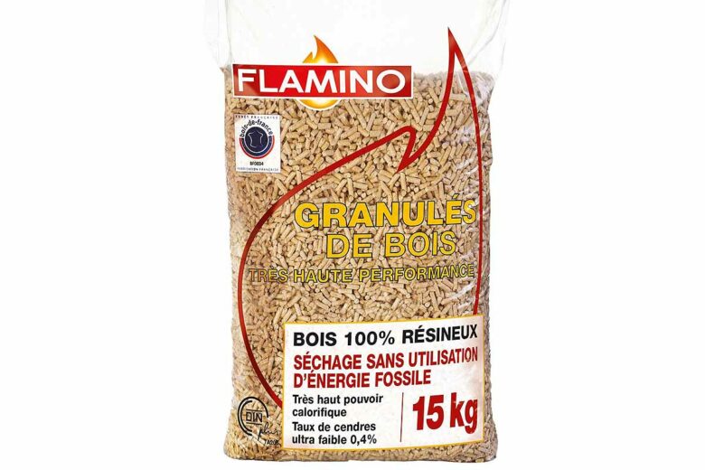 Les pellets Flamino se trouvent actuellement chez Carrefour.