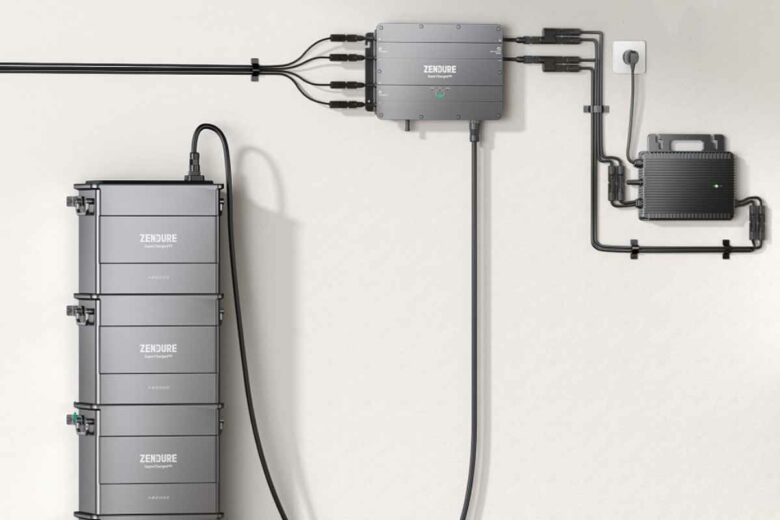 Solution de stockage énergétique résidentielle Zendure.