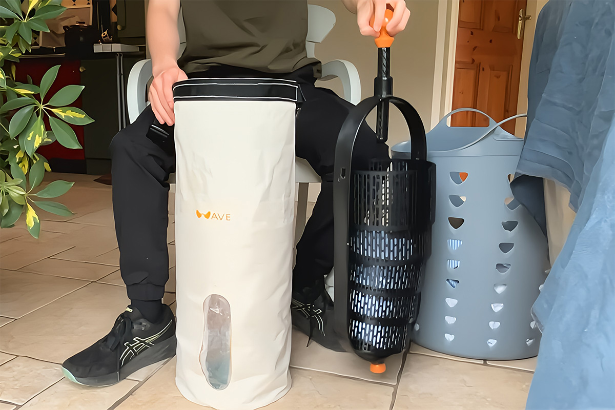 Le lavage du linge écologique selon Anna Hurley avec son Wave Handwashing Suite.