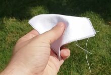 Un tissu traité qui permet de réduire les effets de la chaleur.