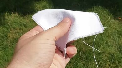 Un tissu traité qui permet de réduire les effets de la chaleur.