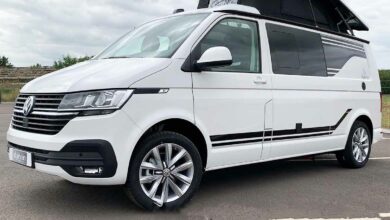 Le van aménagé Melbourne de Stylevan, sur une base de Volkswagen T6.