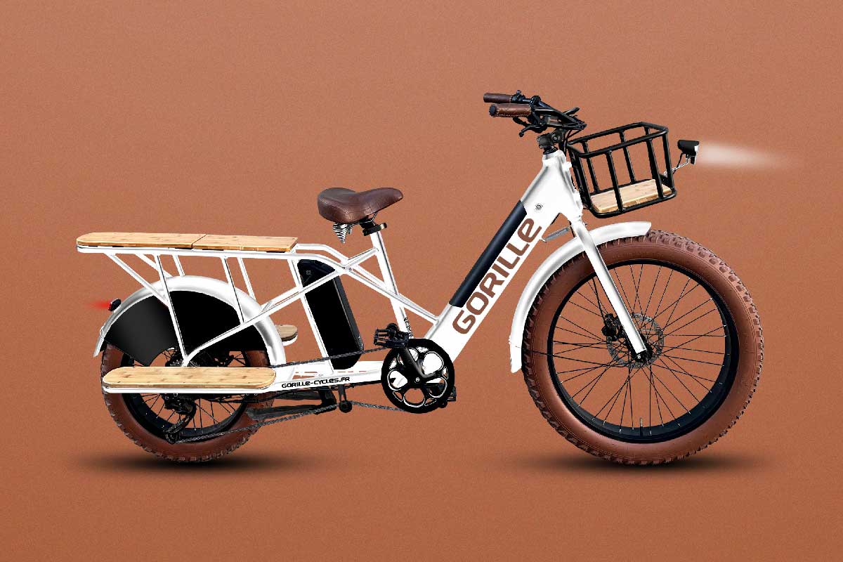 Vélo cargo Cargorille.