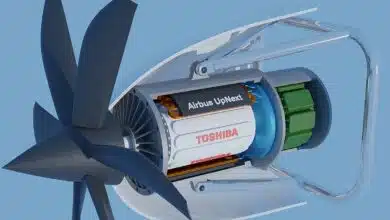 Représentation du projet de moteur supraconducteur, fruit de la collaboration entre Airbus et Toshiba.