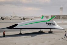 Le Destinus S est un projet d'avion supersonique à hydrogène.