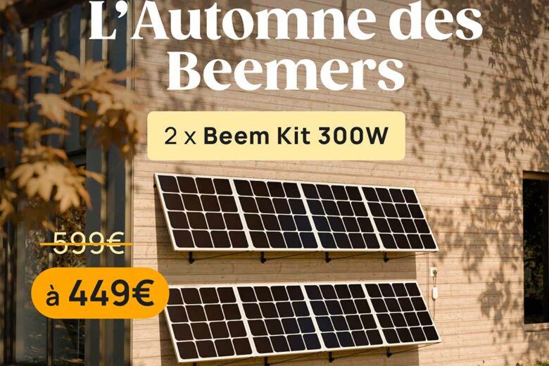 L'achat de deux Beem Kit permet de bénéficier d'une remise de 150 euros.