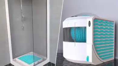 Laver son linge avec l'eau de récupération de la douche, c'est l'utilité de cette machine à laver.