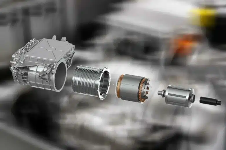 Le moteur sans aimant de Valeo et Mahle.