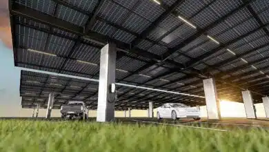 Une solution de production électrique spécialement conçue pour les parkings et qui s'assemble comme des Lego.