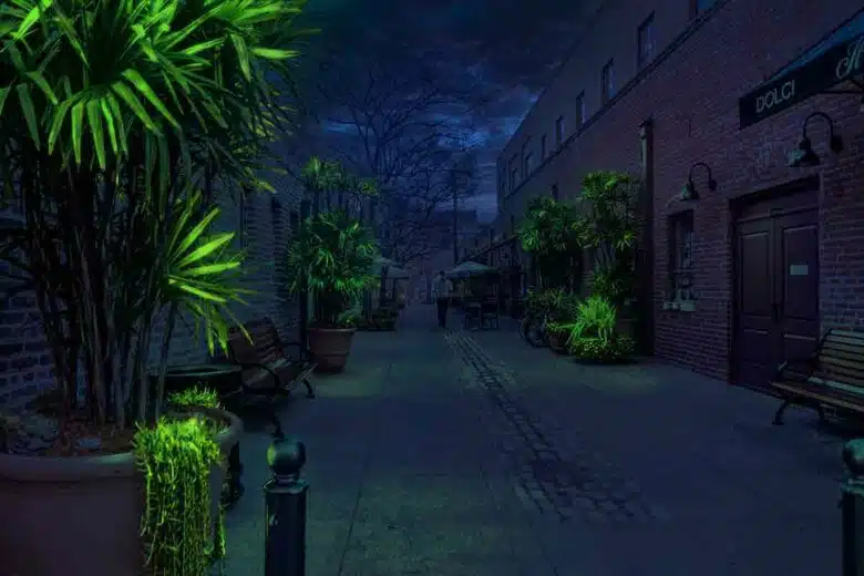 Une rue éclairée par des plantes bioluminescentes pourrait réduire les dépenses d'énergie et les émissions de CO2.