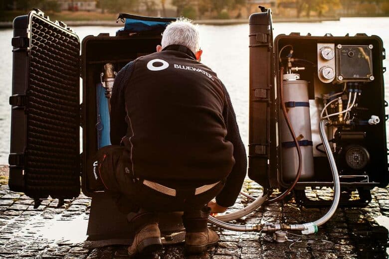 Un dispositif de purification d'eau pour les situations de crise et d'urgence.