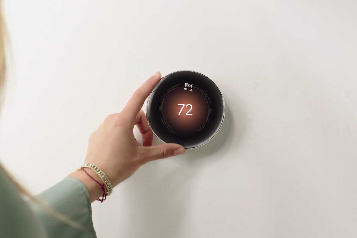 Le Nest Learning Thermostat par Google.