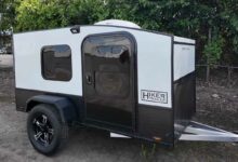 Une mini caravane minimaliste à un tarif défiant toute concurrence est proposée par Hiker Trailers aux USA.