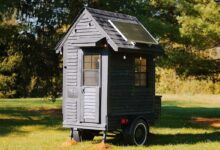 Une tiny house miniature de 1,8 m².