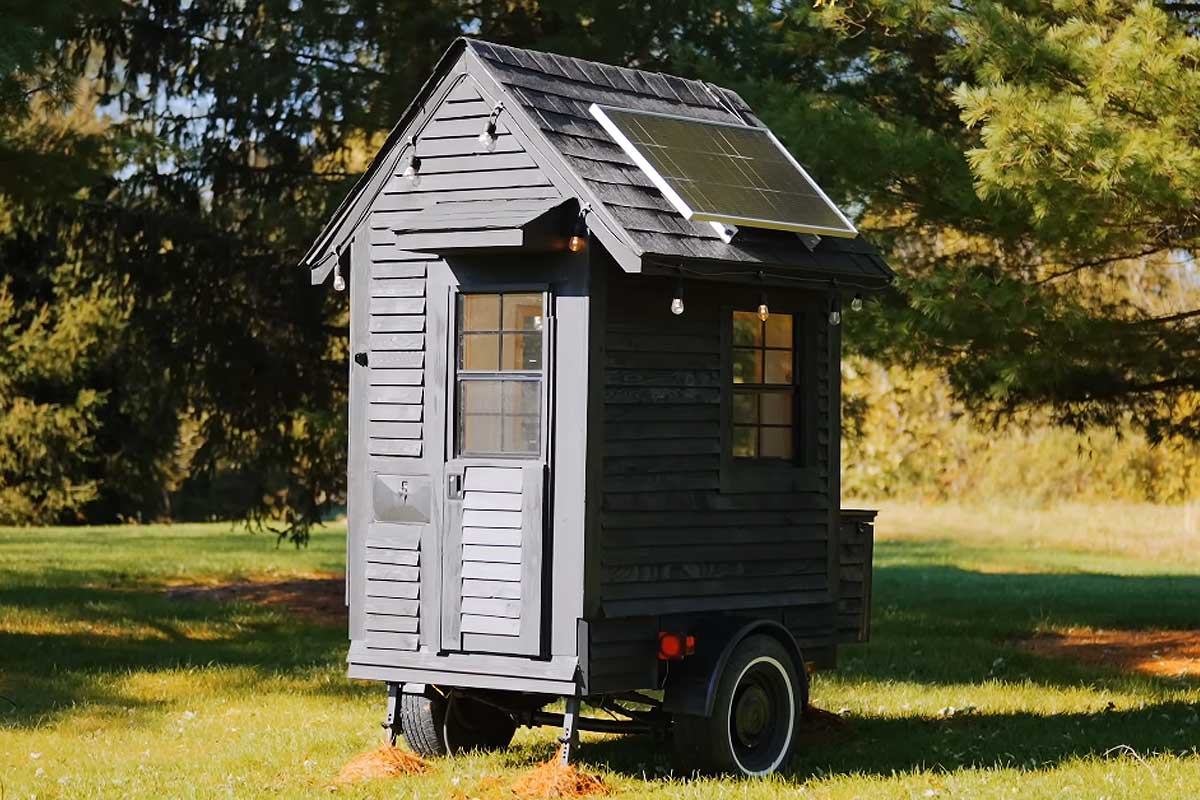 Une tiny house miniature de 1,8 m².