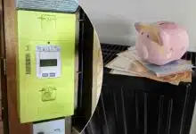 Un compteur Linky et une tirelire cochon avec de l'argent.