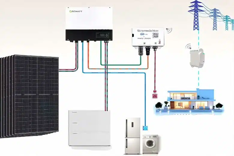 Le système solaire proposé par Indielux et EPP Solar.