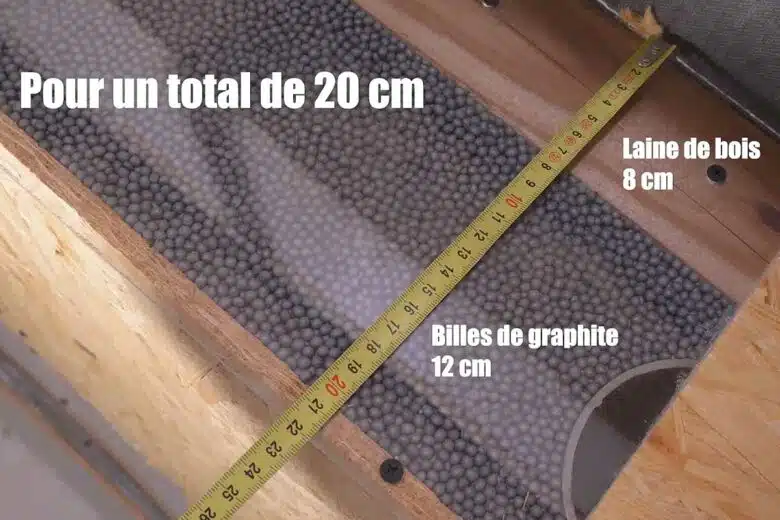 Réalisation d'une isolation thermique.