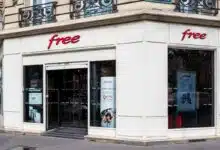 Une boutique de l'opérateur Free.