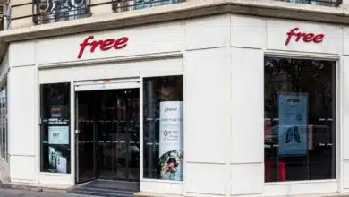 Une boutique de l'opérateur Free.