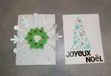 Mes premières cartes réalisées avec la Cricut Joy Xtra.