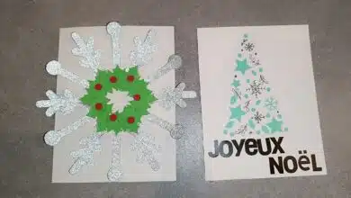 Mes premières cartes réalisées avec la Cricut Joy Xtra.