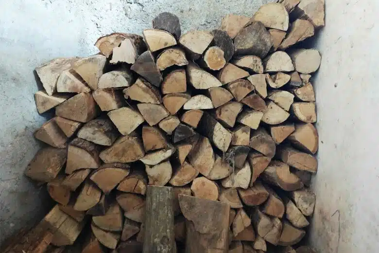 Un stock de bois.