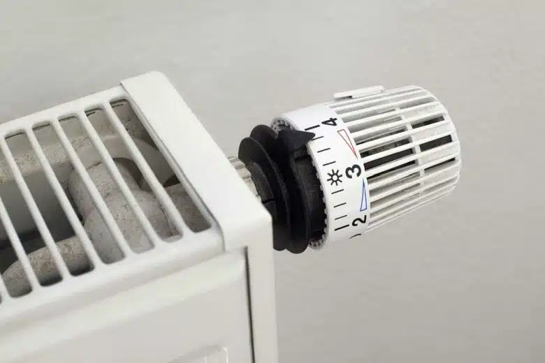 Un thermostat de radiateur.