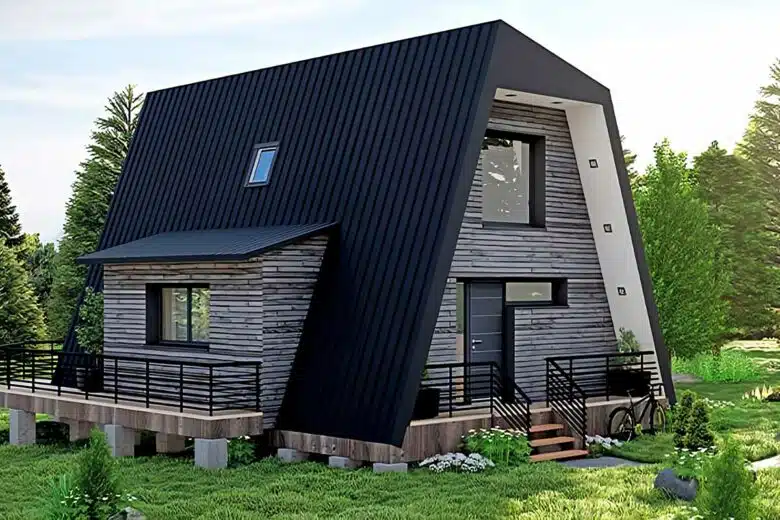 Une maison en A modèle NoveVesta.