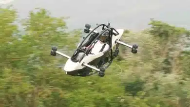 Un test de vol du eVTOL Jetson ONE.