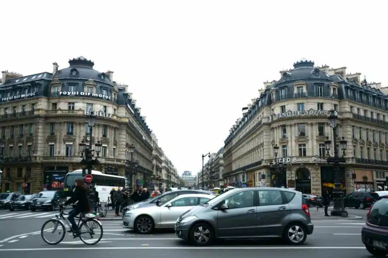 Un quartier de Paris.