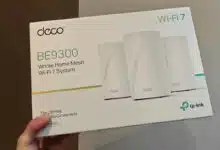 TP-Link Deco WiFi 7 Mesh BE9300 Deco tri-Bande BE65(3-Pack), Port Ethernet/Fibre 2,5 Gbit/s, Vitesse WiFi jusqu'à 9 Gbit/s, WPA3, canaux 320 MHz, 6 GHz.