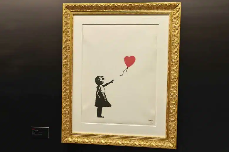 L'une des plus célèbres œuvres de Banksy.