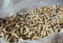 Des pellets de bois pour le chauffage.