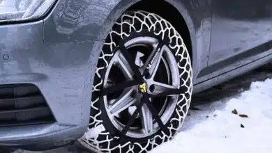 Des chaines Michelin pour respecter la loi montagne.