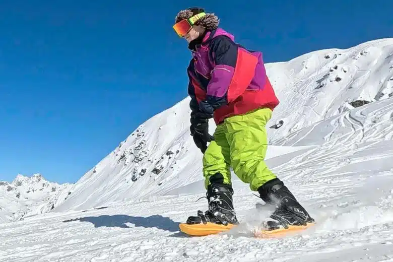 Des mini-patins pour une sensation unique.